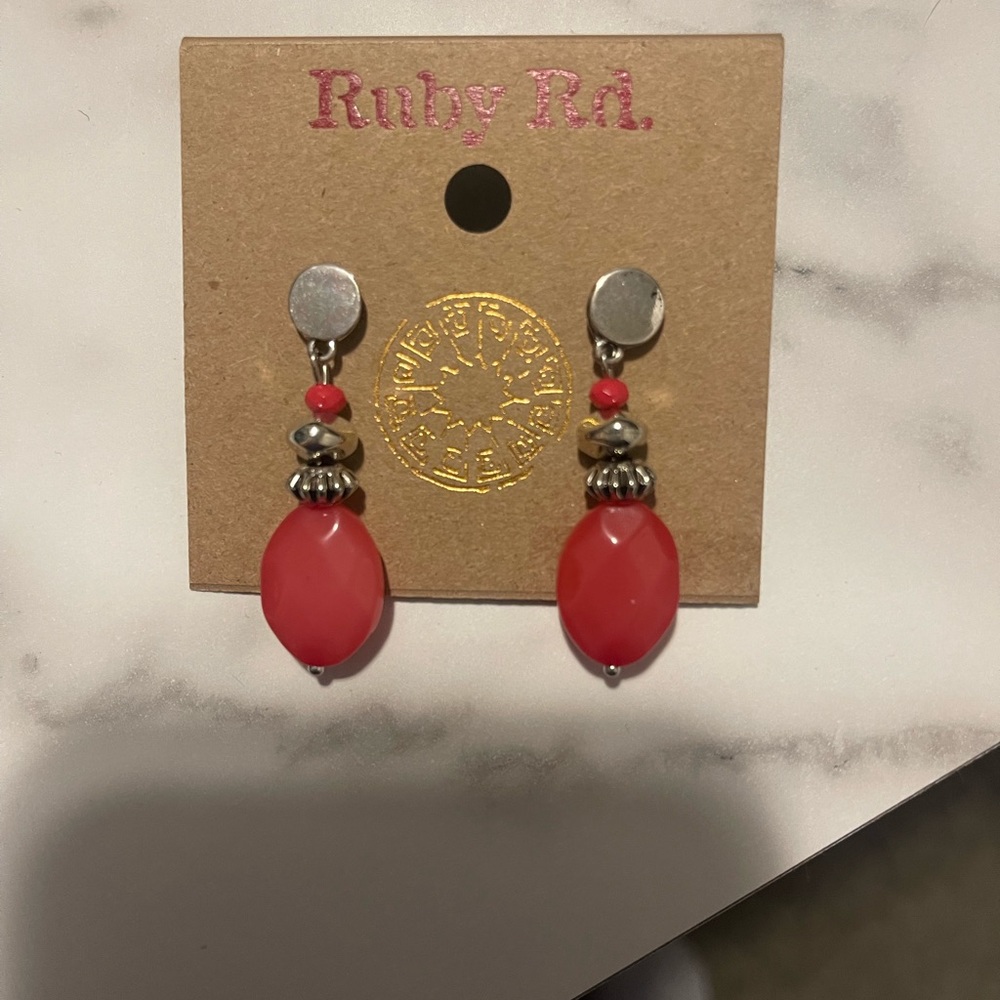 Ruby Rd. Drop/dangle earrings.